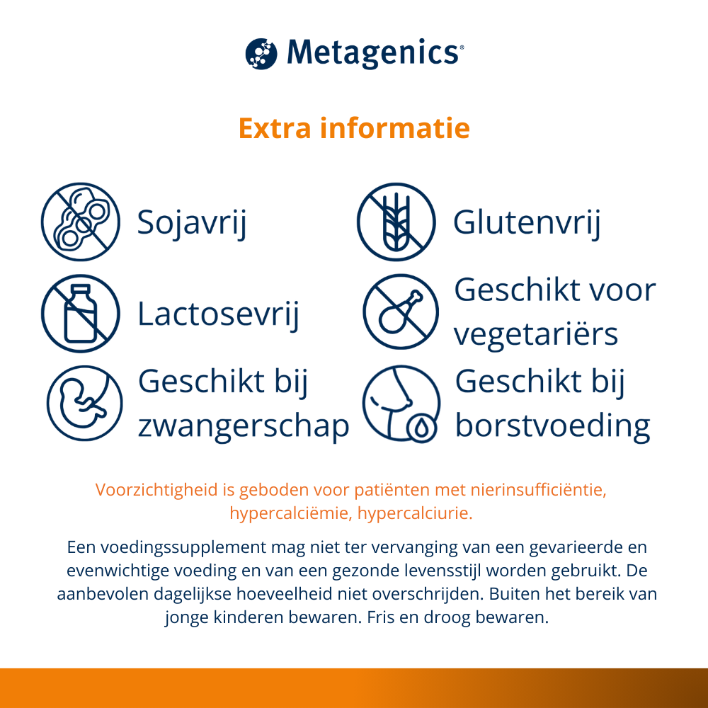 Metagenics Vitamine D 400IU NFD 168 capsules