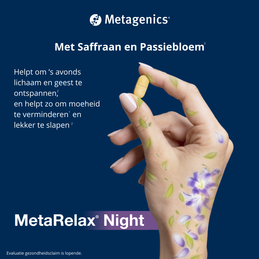 Metagenics Metarelax night (afbeelding 4)