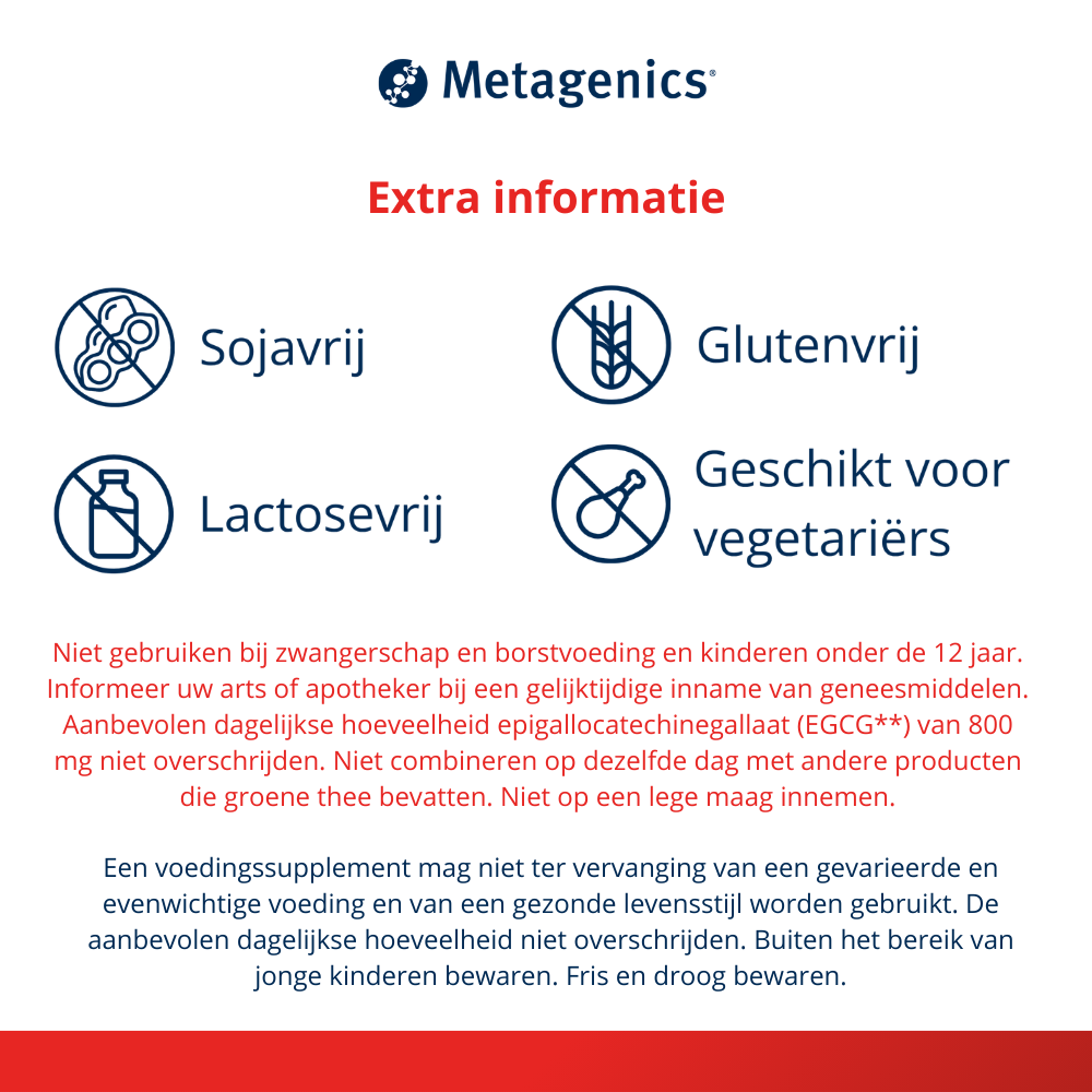 Metagenics Metaclear NOA NFD 60 tabletten