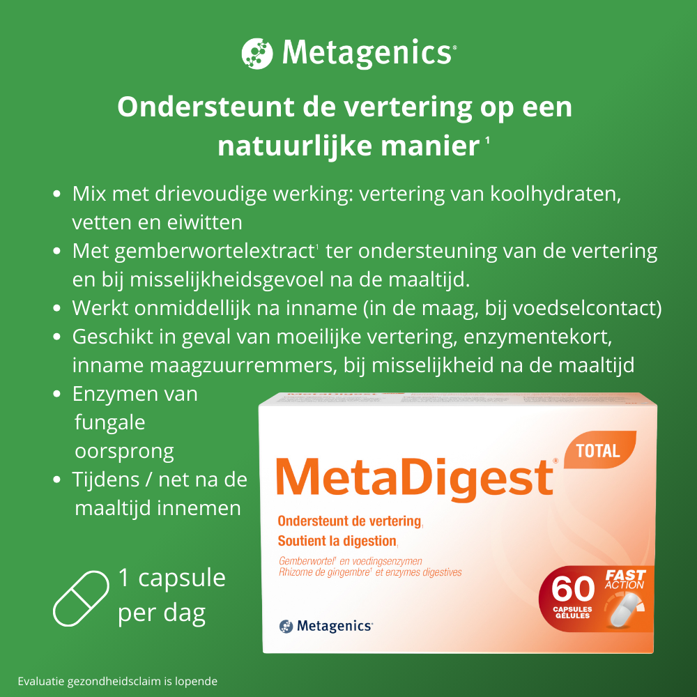 Metagenics MetaDigest Total Capsules 60ca