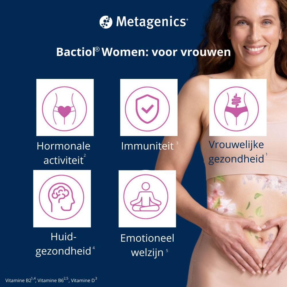 Metagenics Bactiol women 30 capsules