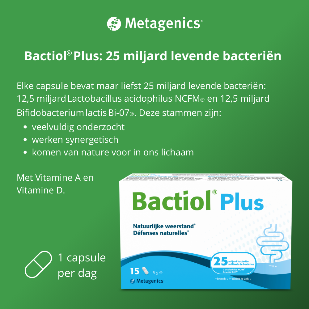 Metagenics Bactiol plus NF