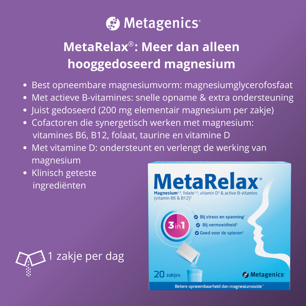 Metagenics Metarelax 20 sachets