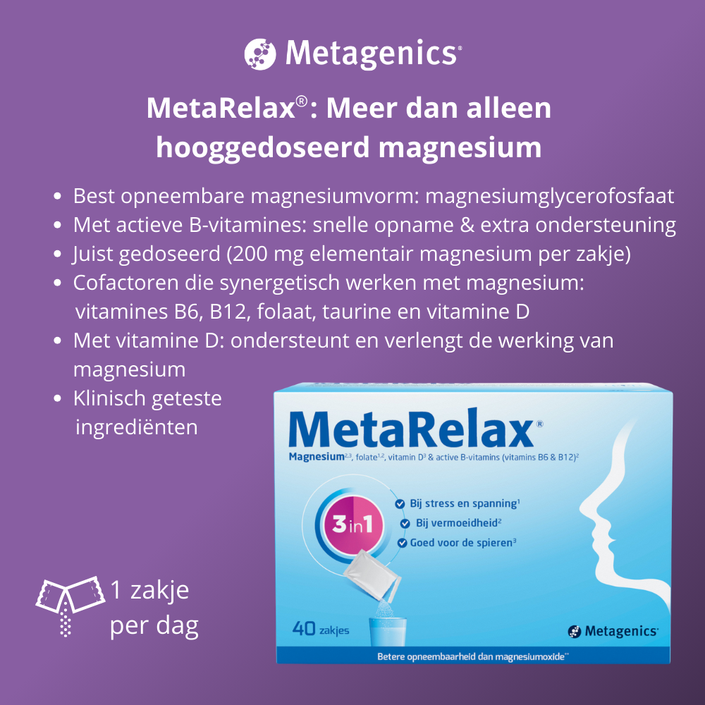 Metagenics Metarelax 40 sachets