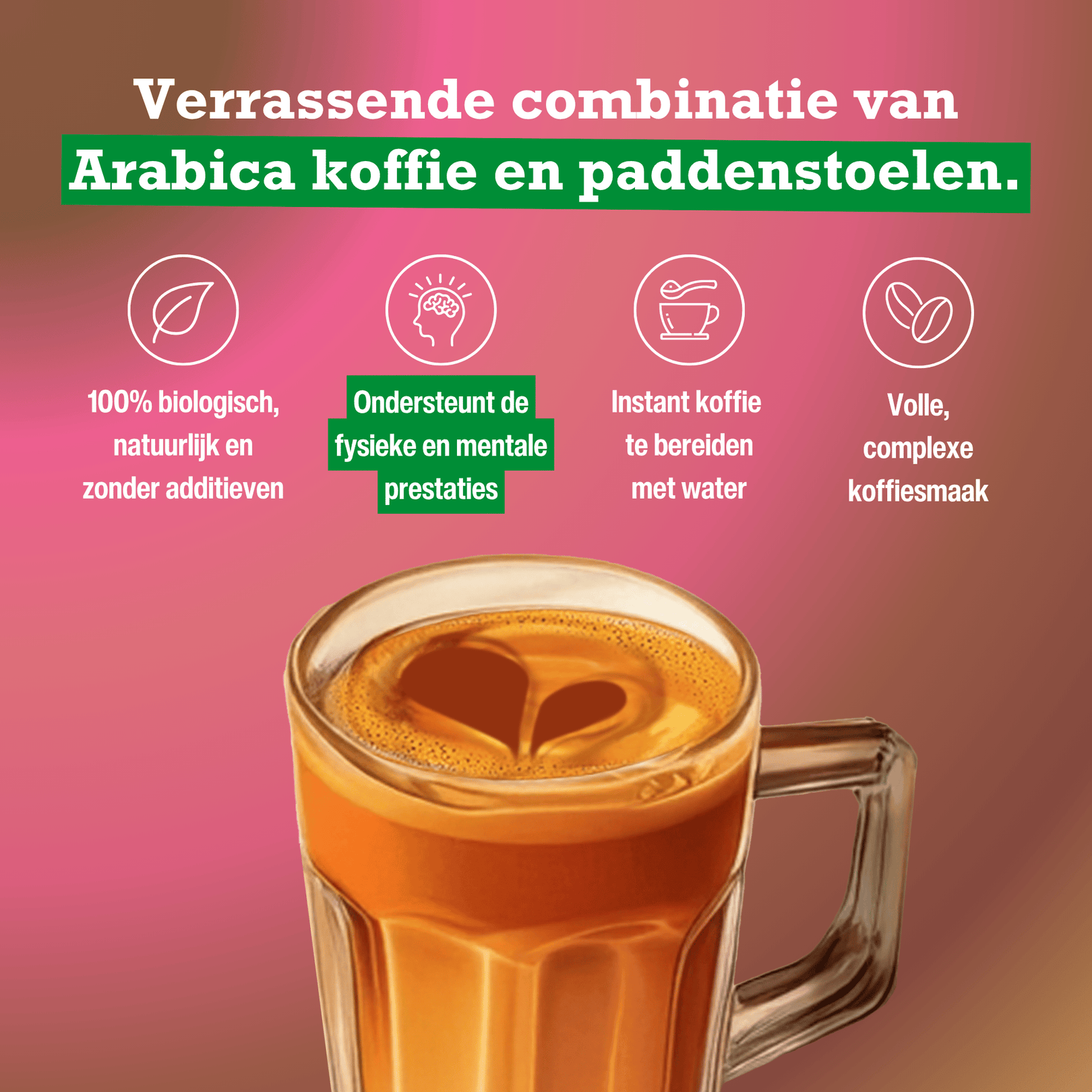Purasana Biologische Mushroom Coffee
