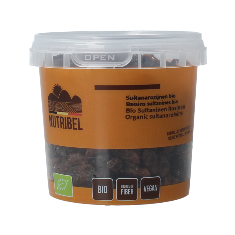 Nutribel Rozijnen sultana bio 200 gram