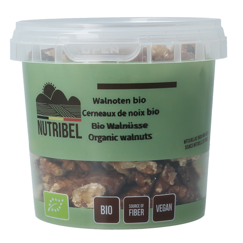 Nutribel Walnoten bio 125 gram