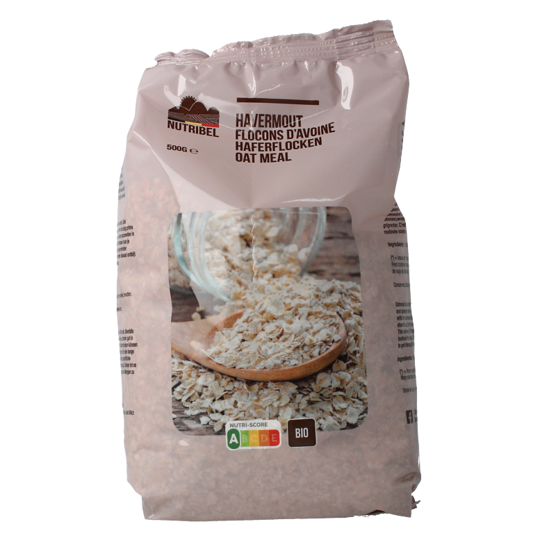 Nutribel Havermout bio 500 gram