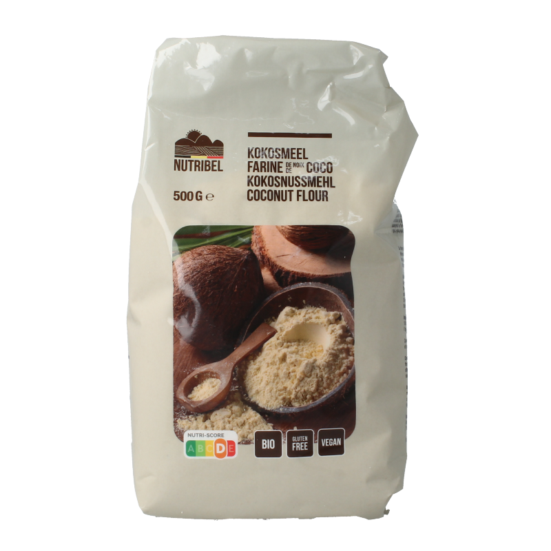 Nutribel Kokosmeel glutenvrij bio 500 gram