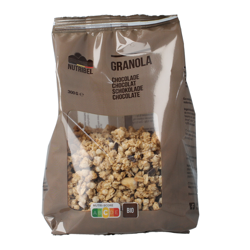 Nutribel Granola chocolade bio 300 gram