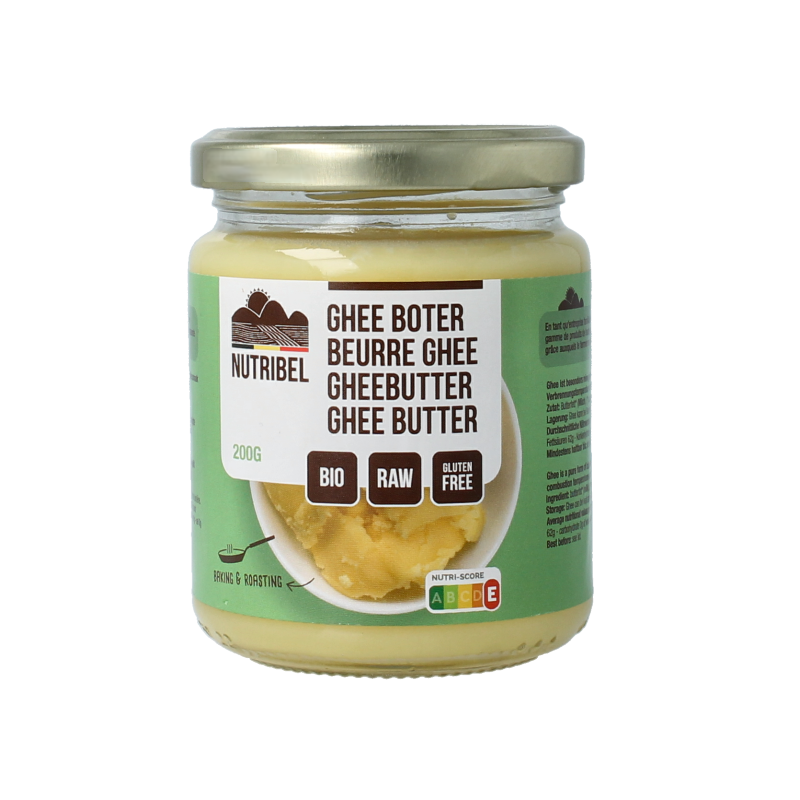 Nutribel Ghee boter bio 200 gram