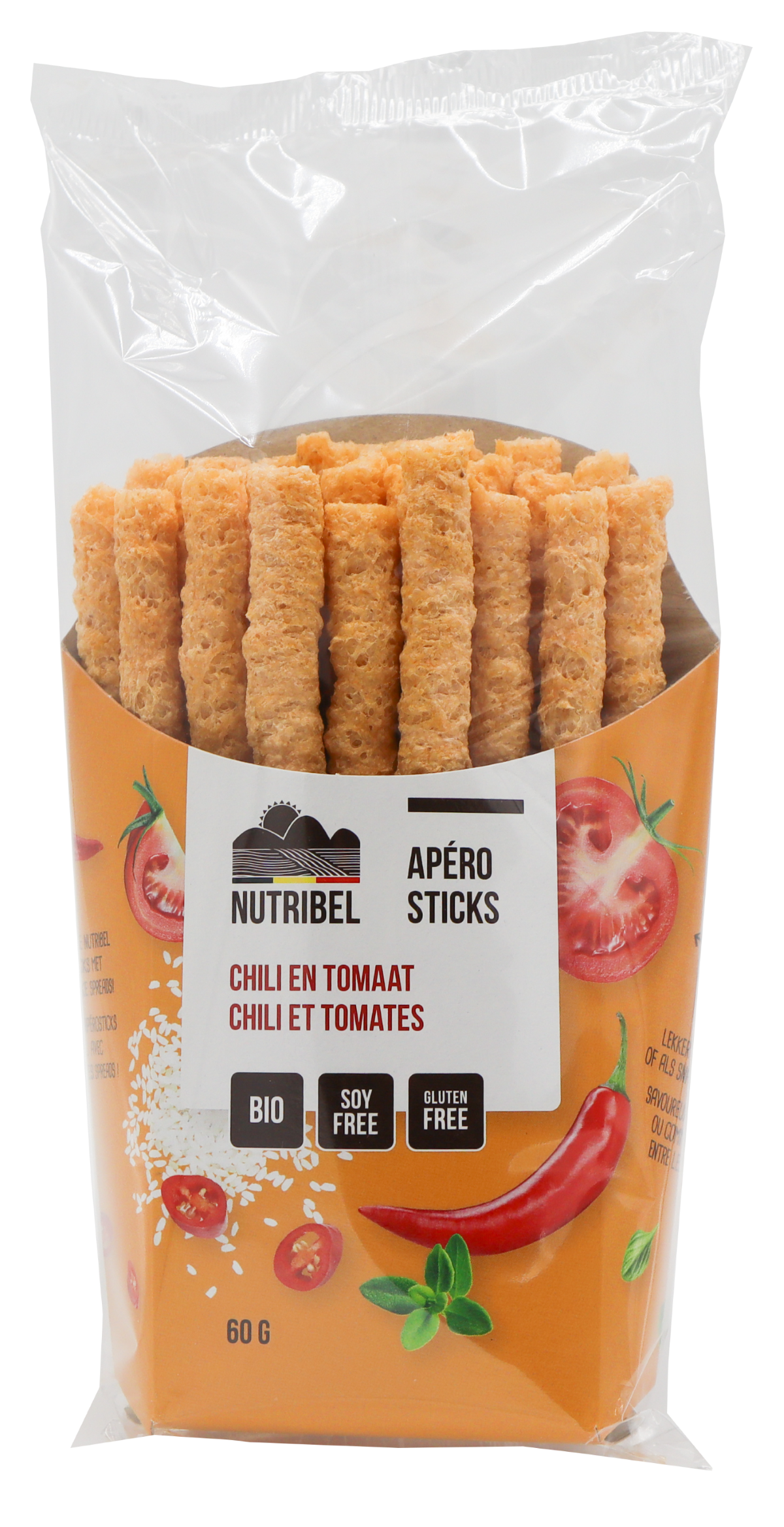 Nutribel Apero stick chili bio 60 gram