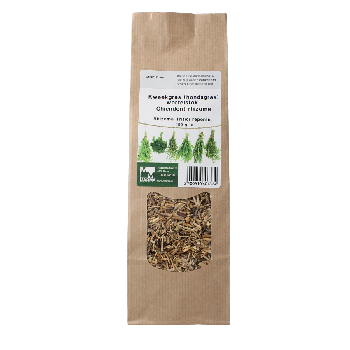 Marma Kweekgras hondsgras wortelstok 100 gram