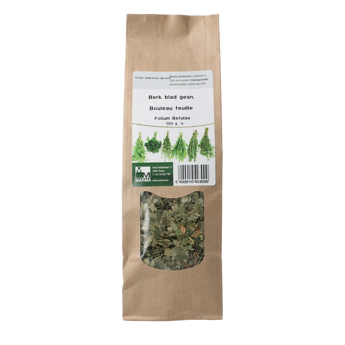 Marma Berkenblad gesneden 100 gram