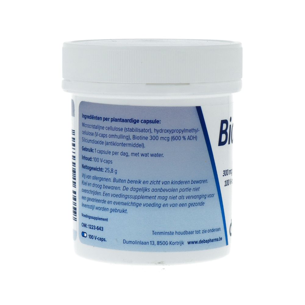 Deba Pharma Biotine 100 vcaps