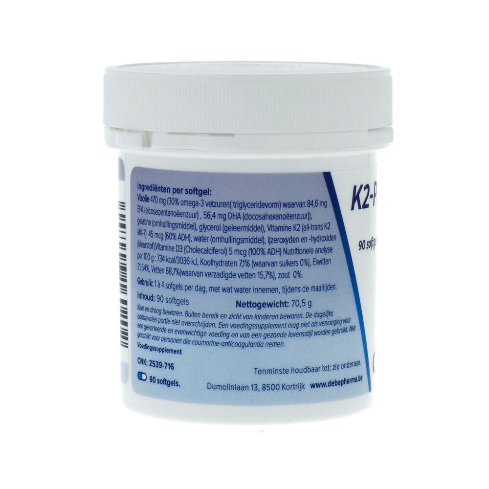 Deba Pharma K2-Plus 90 softgels