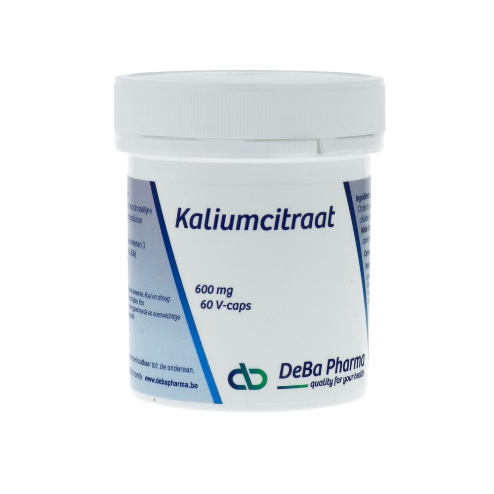 Deba Pharma Kaliumcitraat 60 vcaps