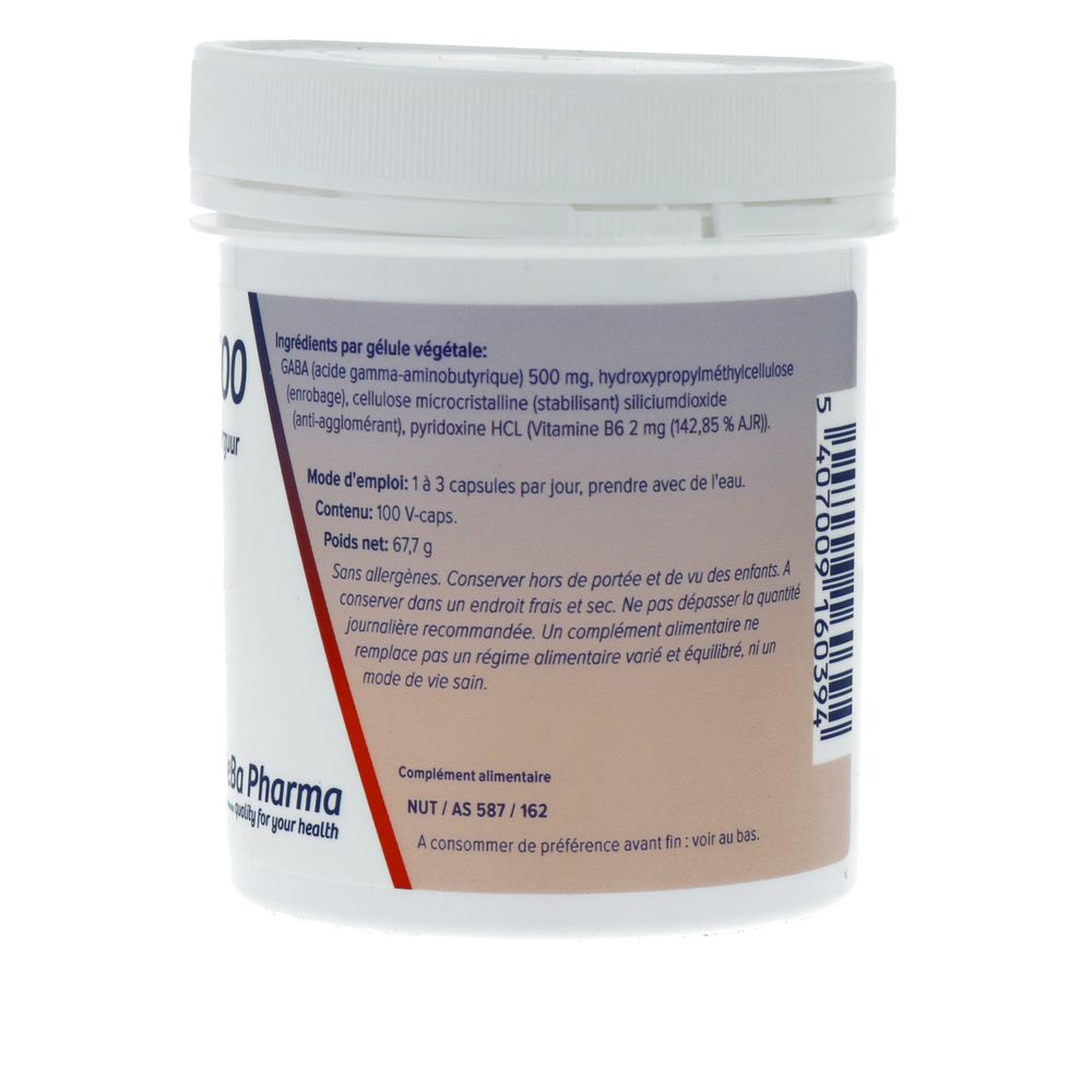 Deba Pharma Gaba 500 mg 100 vcaps