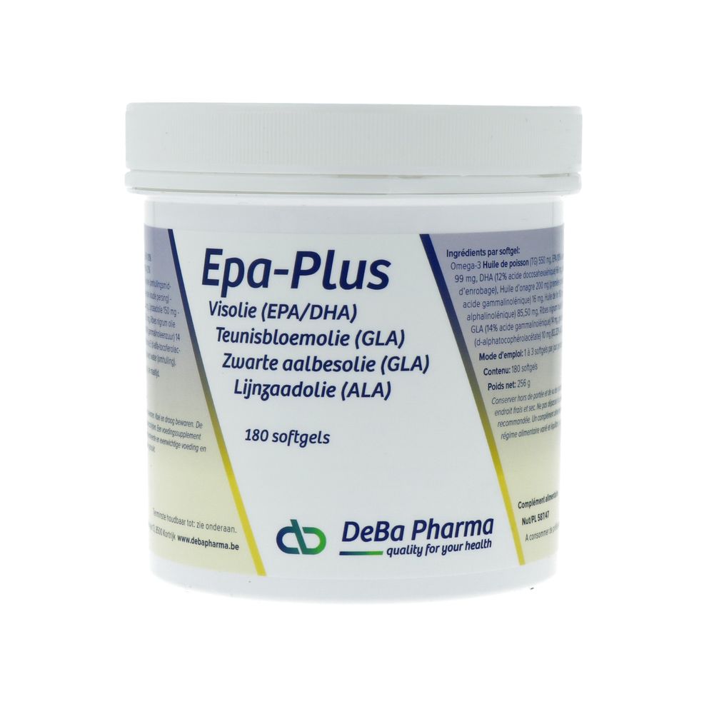 Deba Pharma Epa-Plus 180 softgels