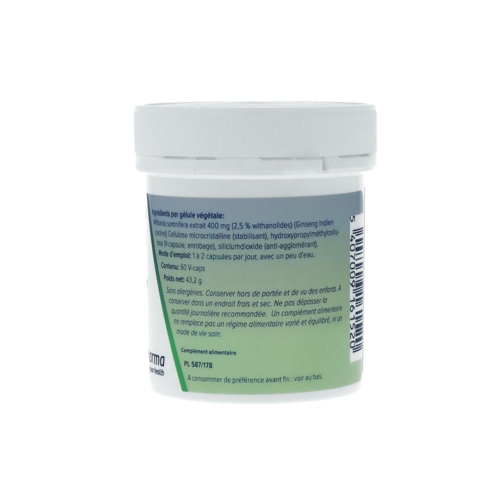 Deba Pharma Ashwagandha-400 60 vcaps
