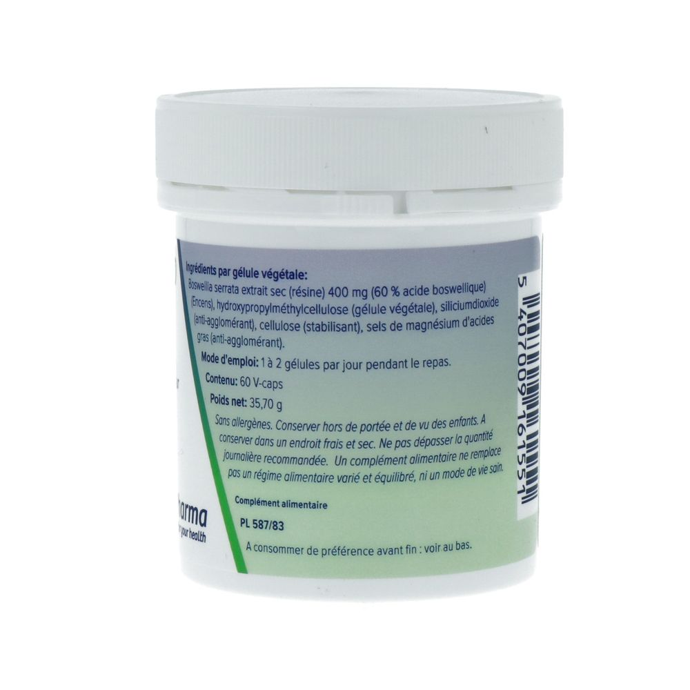 Deba Pharma Boswellia 400 mg 60 vcaps