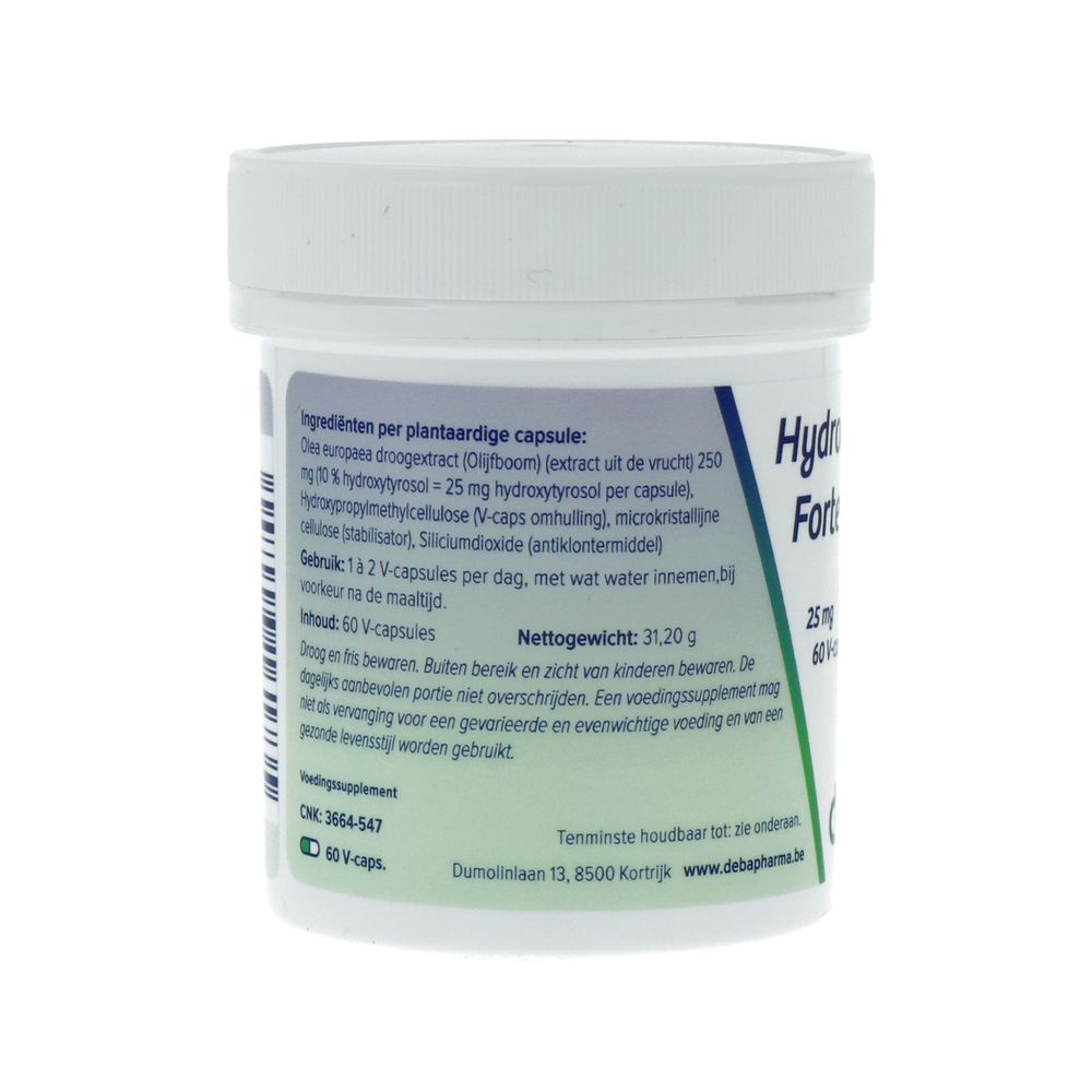 Deba Pharma Hydroxytyrosol-Forte 25 mg 60 vcaps