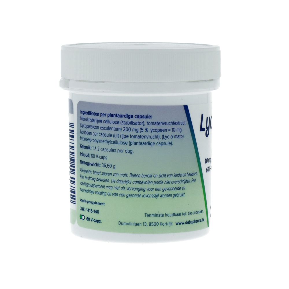 Deba Pharma Lycopeen 10 mg 60 vcaps