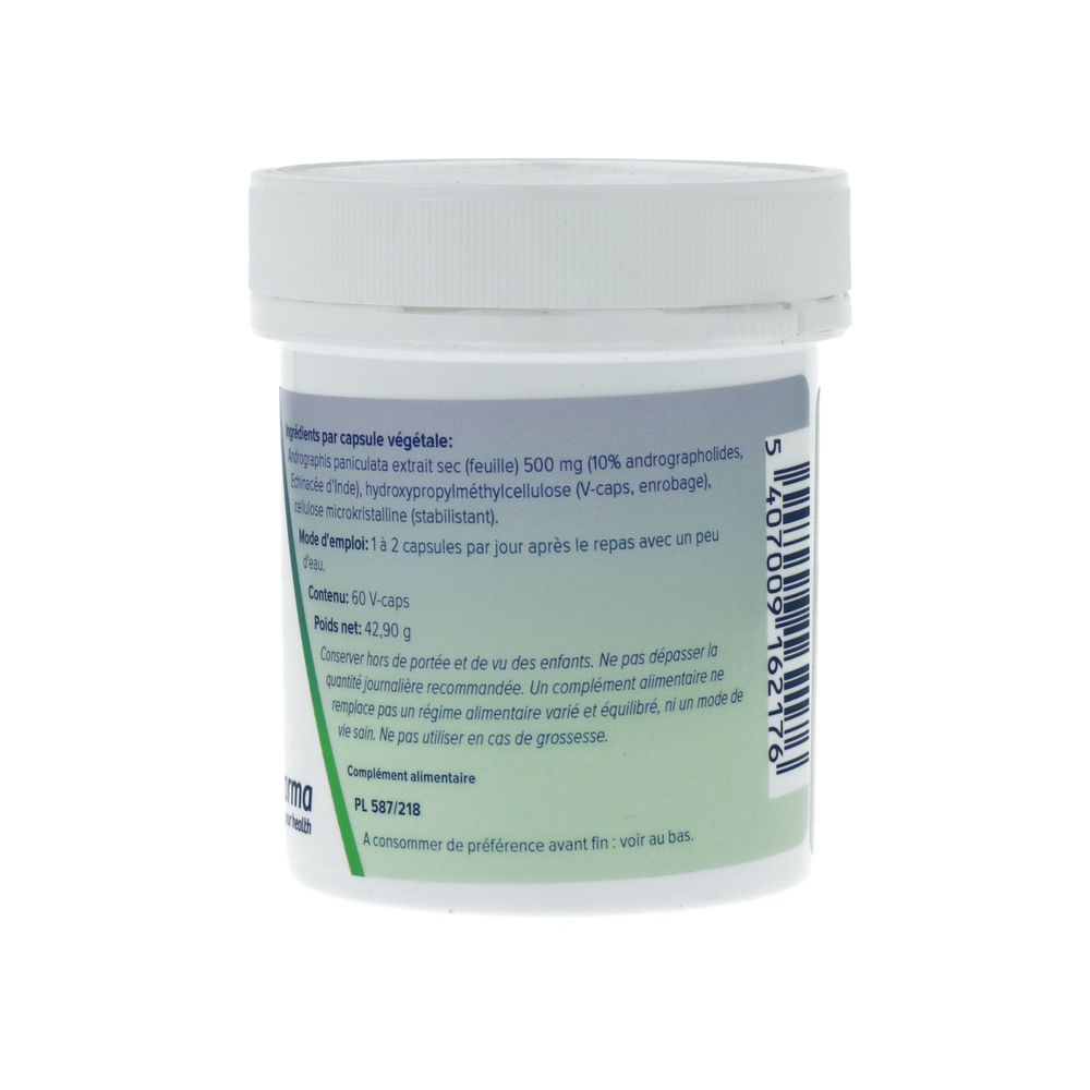 Deba Pharma Andrographis-500 60 vcaps