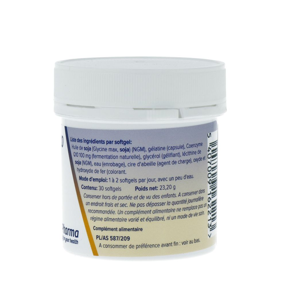 Deba Pharma Q-10 100 mg 30 softgels