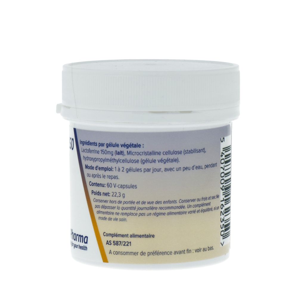Deba Pharma Lactoferrine 150 mg 60 vcaps