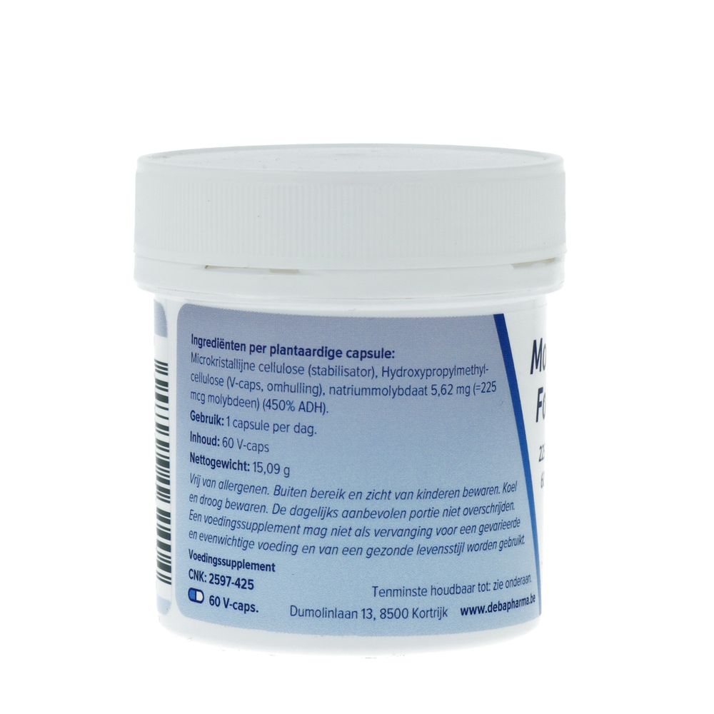 Deba Pharma Molybdeen-Forte 225 mcg 60 vcaps