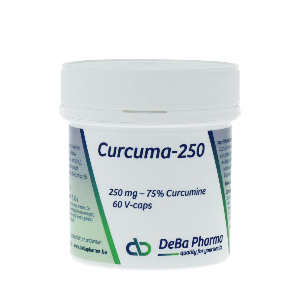 Deba Pharma Curcuma 250 mg 60 vcaps
