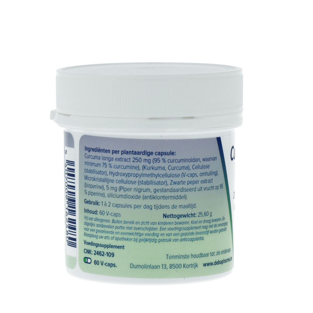 Deba Pharma Curcuma 250 mg 60 vcaps