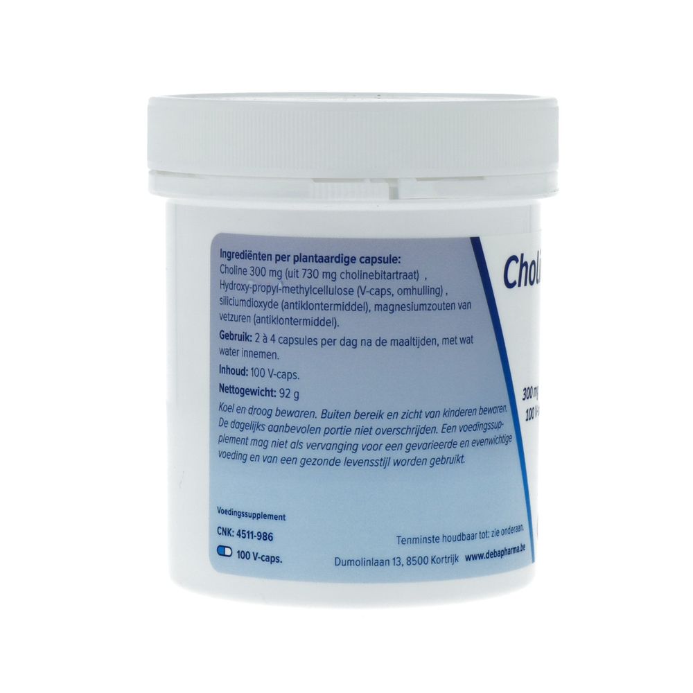 Deba Pharma Choline-300 100 vcaps