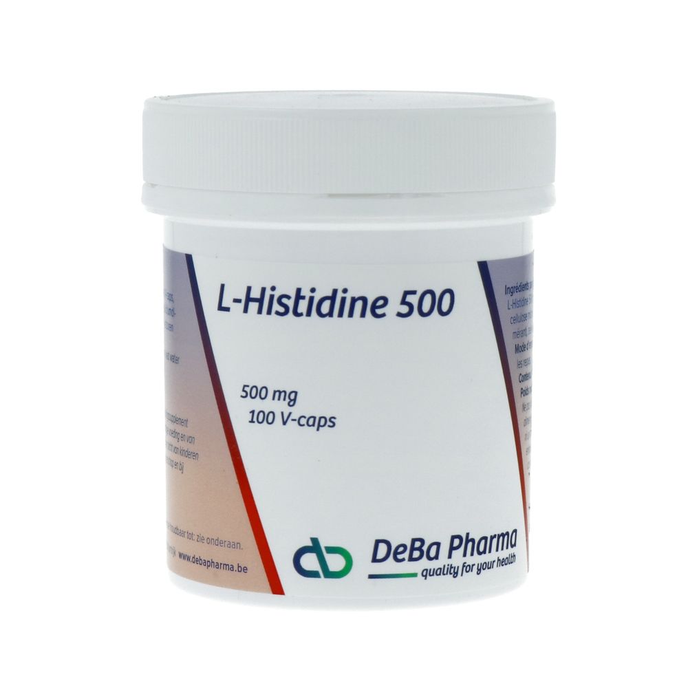 Deba Pharma L-Histidine 500 mg 100 vcaps