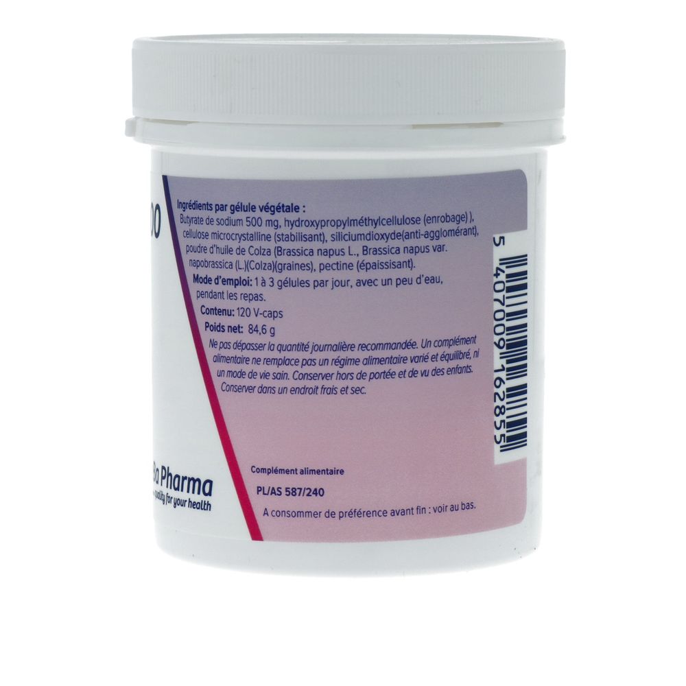 Deba Pharma Butyric-500 120 vcaps