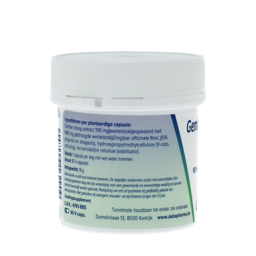 Deba Pharma Gember-Forte 90 vcaps