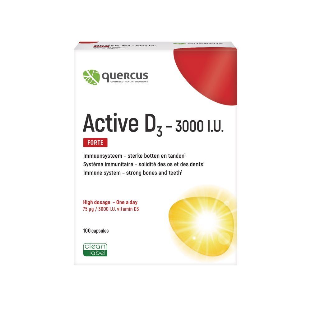 Quercus Active D3 3000IE 100 cp
