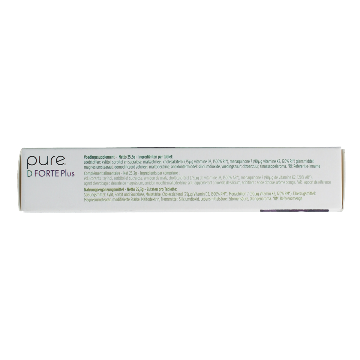 Pure D-forte plus 60 tabletten