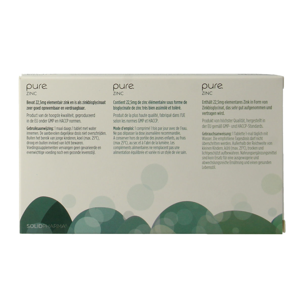 Pure Zinc 60 tabletten
