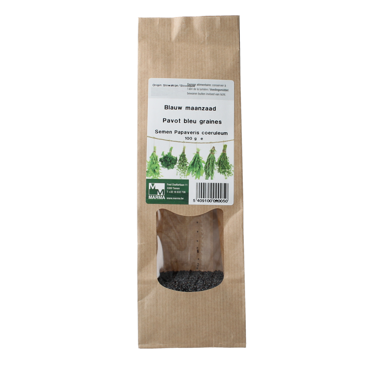 Marma Blauwe maanzaad 100 gram
