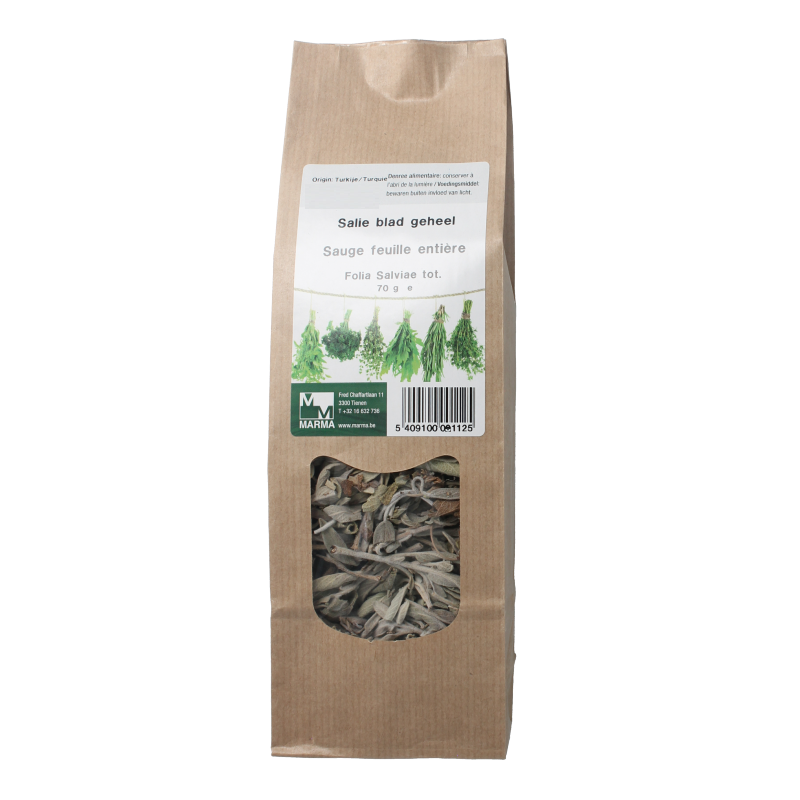 Marma Salie blad geheel 70 gram