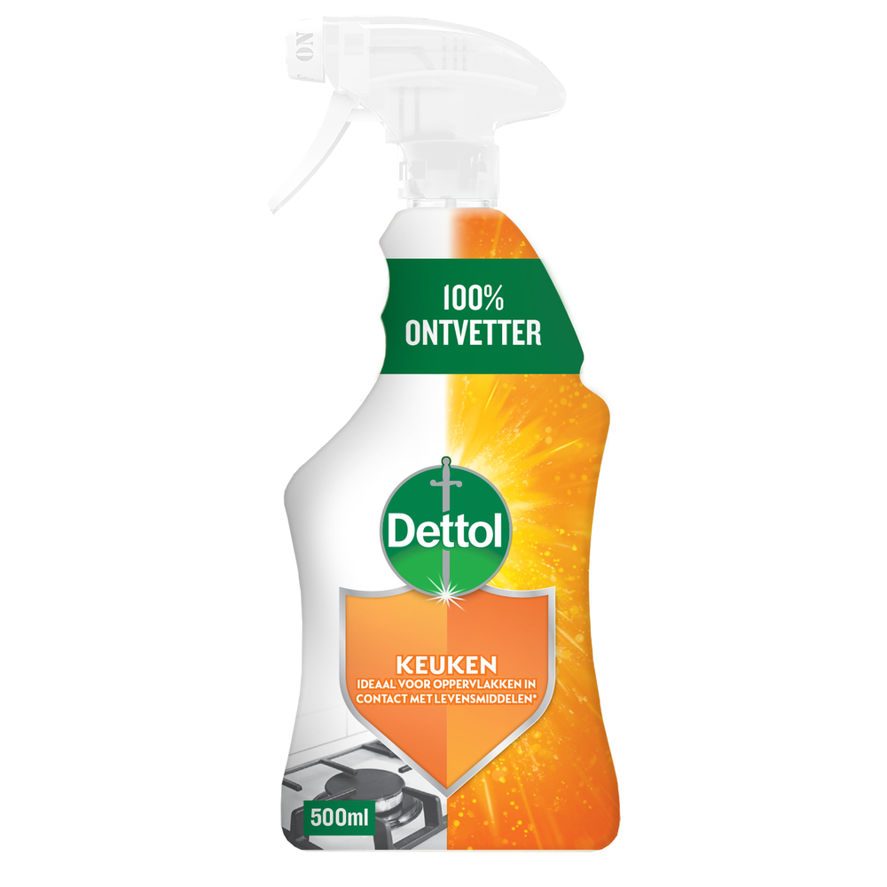 Dettol Power Keukenreiniger Spray 500 ml