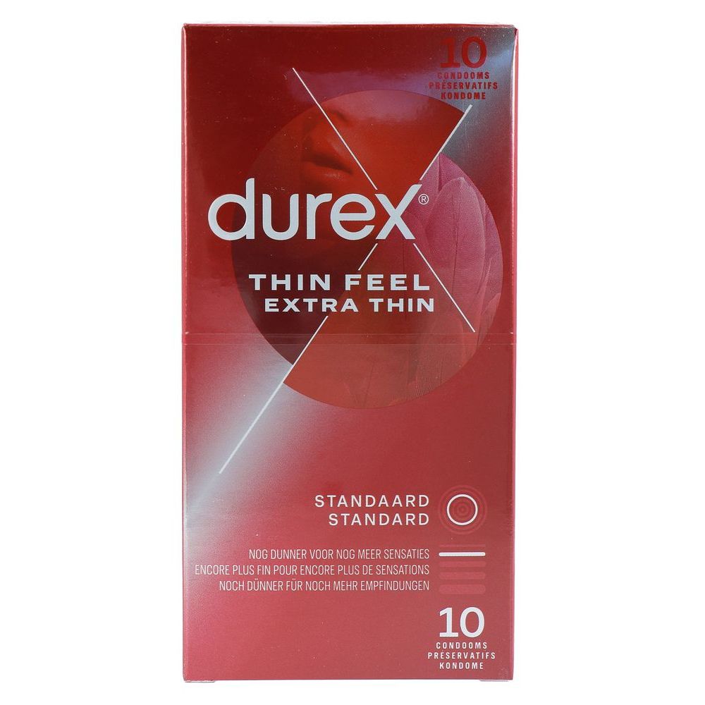 Durex Condoom Thin Feel Extra Thin 10 st