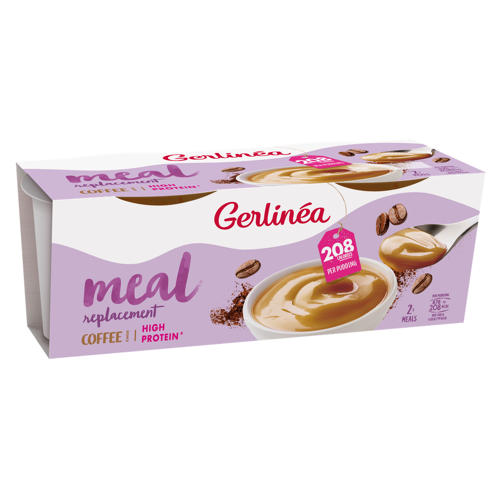 Gerlinea Pudding Koffie 2 st