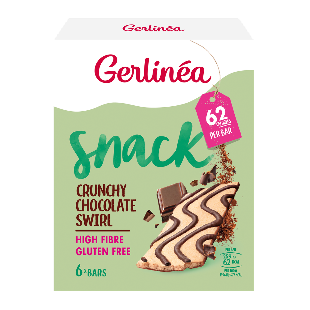 Gerlinea Snack Crunchy Chocolate Swirl 78 gr