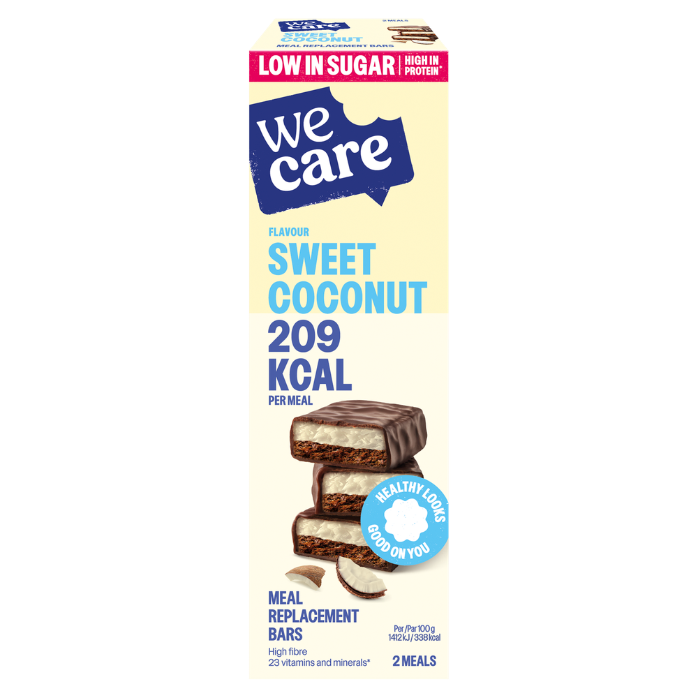 WeCare Meal Replacement Bars Sweet Coconut 120 gr