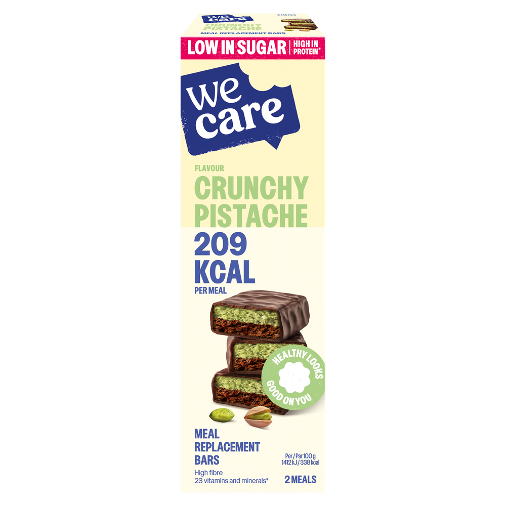 WeCare Meal Replacement Bars Crunchy Pistache 120 gr