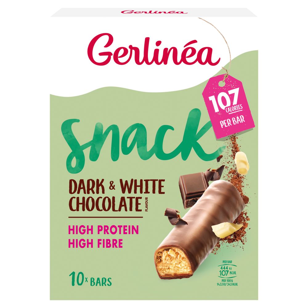 Gerlinea Snack Repen Dark & White Chocolate 10 st