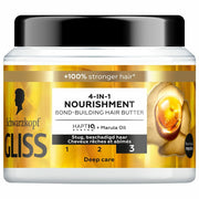 Schwarzkopf Gliss Kur Ultimate Repair 4-in-1 Nourishment Bond-Building Haarmasker 400 ml